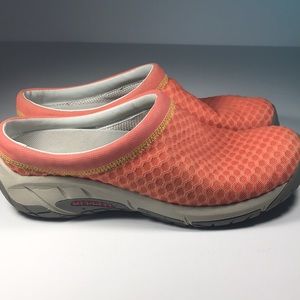 Merrell MOC Orange Clogs Size 9.5